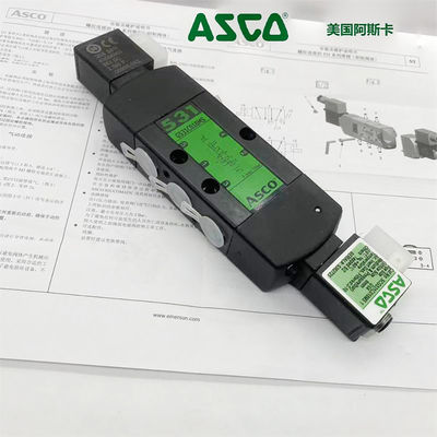SCG531C018MS ASCO 531 Series Solenoid Valve Double Coil