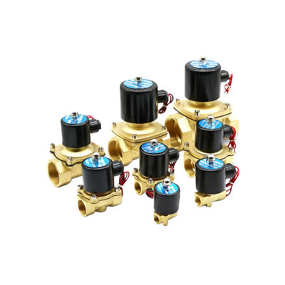 2W040-10 langsung dioperasikan Solenoid Valve 2 Way Kuningan 3/8 Inch