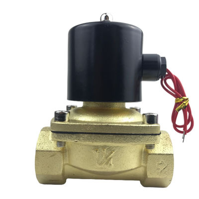 N/O 2W400-40 2 Way 1-1/2" Gas Air Pneumatic Electric Solenoid Valve Air Udara Normal Terbuka
