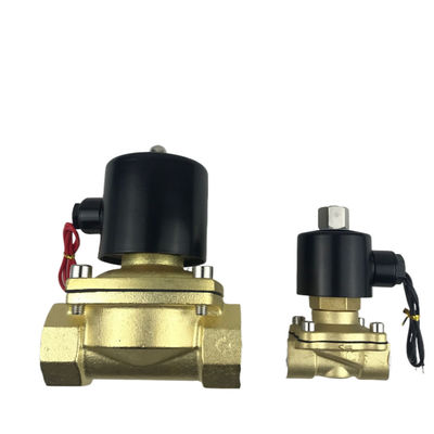 N/O 2W400-40 2 Way 1-1/2" Gas Air Pneumatic Electric Solenoid Valve Air Udara Normal Terbuka