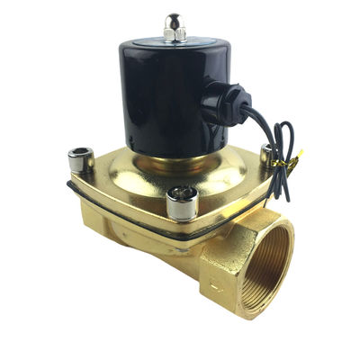2W500-50 Solenoid Valve Air Vapor Control Switch 2 Inch Solenoid biasanya terbuka
