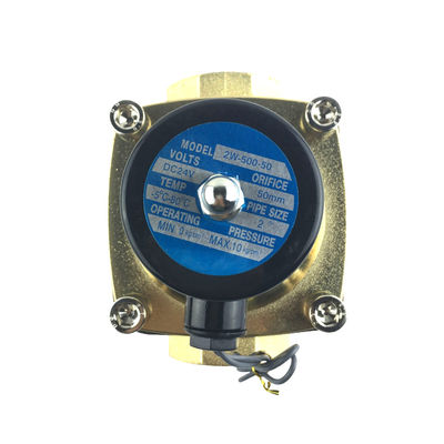 2W500-50 Solenoid Valve Air Vapor Control Switch 2 Inch Solenoid biasanya terbuka