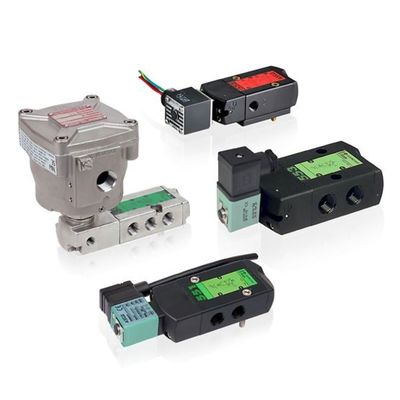 ASCO NF8551B402MO-24VDC Numatics Pilot dioperasikan Solenoid Valve-3/2 - 5/2