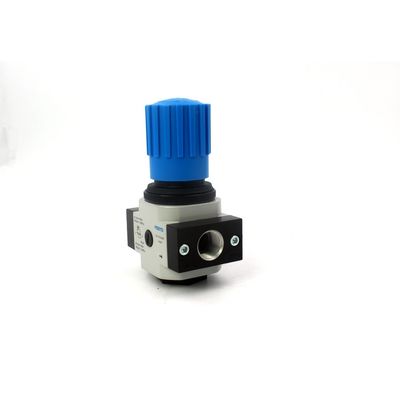 LR-1/4-D-MIDI 186451 LR-1/4-D-MIDI-MPA 8002368 FESTO Senyawa Seng Alloy Pressure Regulating Valve Dengan Pressure Gauge 0,5-12 Bar Sistem Pengatur Filter Udara Kompak dengan Kinerja yang Ditingkatkan