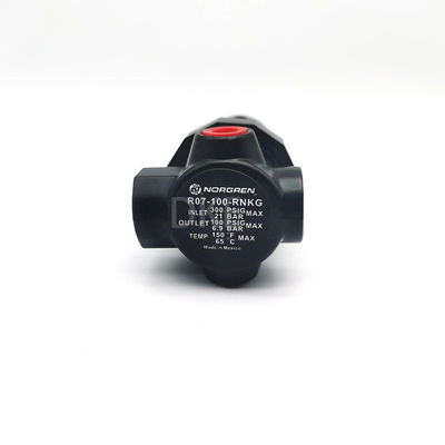 Norgren G 1/8 Regulator Pneumatik R07-100-NNKG, 1/8in, maks 20bar. masukan