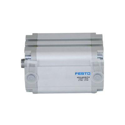 ADVU-63-50-P-A Silinder Pneumatik Udara Cocok untuk lingkungan -20 °C sampai 80 °C