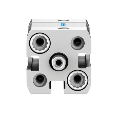ADN-12-5-A-P-A Piston Pneumatic Cylinder DNA Series Double Acting 20mm Stroke 12mm Rod Wrought Aluminium Alloy