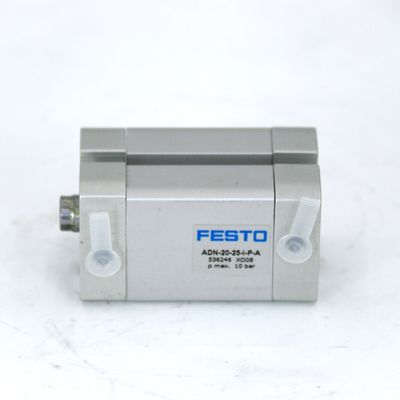ADN-12-30-A-P-A 30mm Stroke Pneumatic Cylinder dengan Piston dan Piston Rod