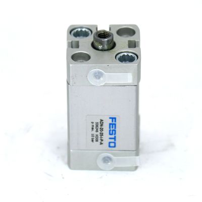ADN-12-40-A-P-A 536210 Kompak 12mm Alloy Aluminium Piston Cylinder dengan 40mm Stroke untuk aplikasi industri