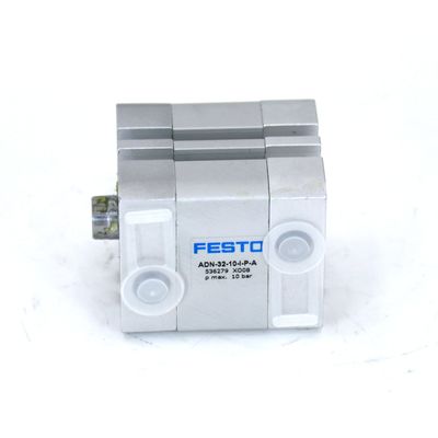 ADN-32-10-A-P-A FESTO Silinder Udara Pneumatik 536269 Stroke 10 mm Diameter piston 32 mm Utas batang piston M10x1.25