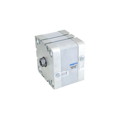 ADN-80-20-A-P-A 536355 FESTO Kompak Udara Silinder Stroke 20mm Piston Diameter 80mm Piston Rod Thread M16x1.5