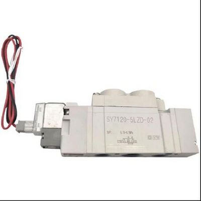 SMC SY7220-5LZD-C8 Pneumatic Solenoid Valve DC24V 2 Posisi Double Port Size ø8