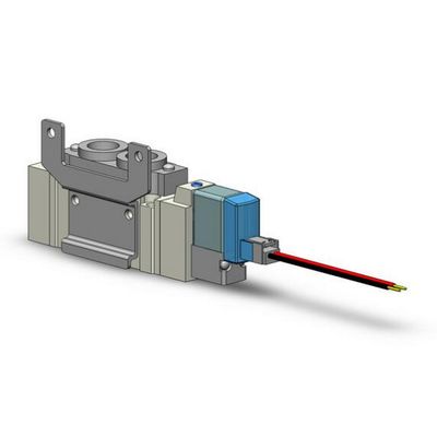 SY5420-5LZD-C8 DC24V SMC Pneumatic Solenoid Valve 3 Posisi Pusat Eksos