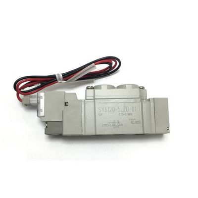 Kotak katup solenoid SMC tahan debu 5-port untuk aplikasi makanan dan minuman