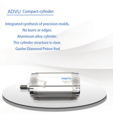 Silinder Pneumatik Piston Serbaguna untuk Koneksi M5 ADVU-25-5-P-A