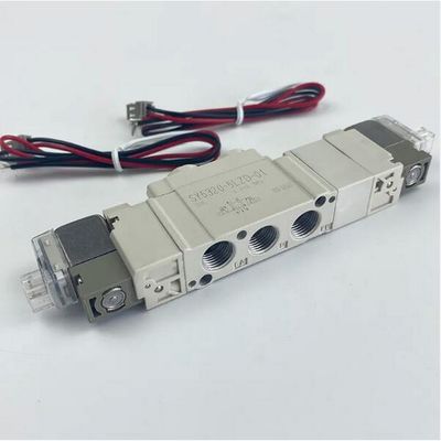 SMC SY5320-6LZD-C4 Pneumatic Solenoid Valve DC12V 3 Posisi Pusat Tertutup Satu Sentuh Fitting Port Ukuran ø4