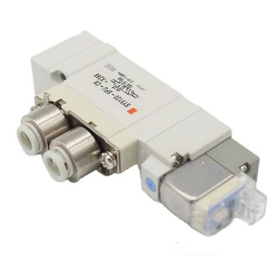 SY5320-5LZD-01 SMC Solenoid Valve 3 Posisi Pusat Tertutup DC24V Port Size 1/8