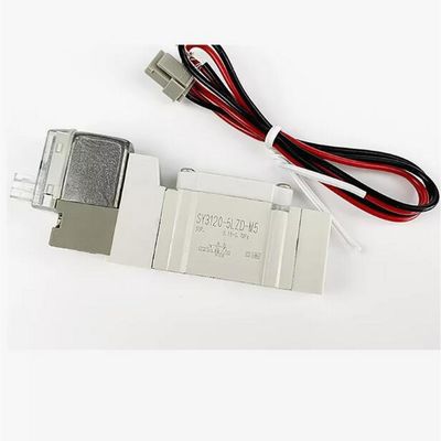 SMC Solenoid Valve SY5220-5LZD-C8 2 Posisi Double One-Touch Fitting Port Size ø8 DC24V