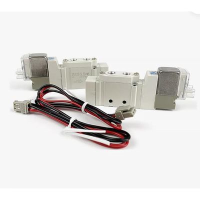 SMC Solenoid Valve SY5220-5LZD-C8 2 Posisi Double One-Touch Fitting Port Size ø8 DC24V