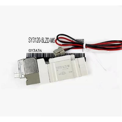 SMC SY5220-5LZD-C6 Solenoid Valve One-Touch Fitting Port Size ø6 DC24V 2 Posisi Ganda