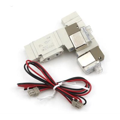 SY5220-5LZD-C4 Solenoid Valve SMC 2 Posisi Double DC24V One-Touch Fitting Port Size Ø4