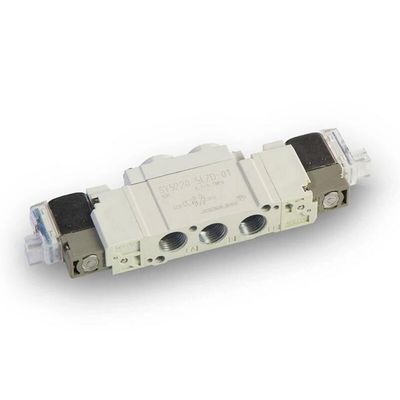 SMC SY5120-5LZD-C8 2 Posisi Fitting Single One-touch ø8 Pneumatic Solenoid Valve DC24V