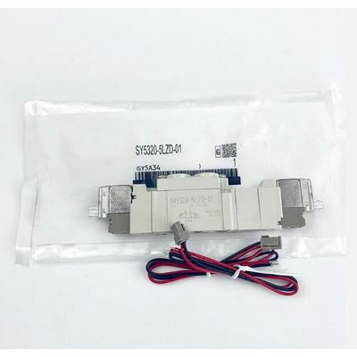 SMC SY5120-6LZD-C8 2 Posisi Single One-touch Fitting Ø8 Pneumatic Solenoid Valve DC12V