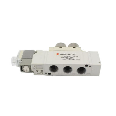SMC SY5120-6LZD-C6 Pneumatic Solenoid Valve Port Size ø6 2 Posisi Single DC12V