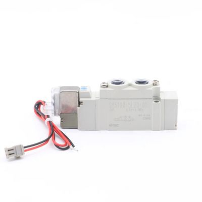 Solenoid Valve SY5120-6LZD-01 SMC2 Posisi Single DC12V Port Size 1/8 Thread Piping