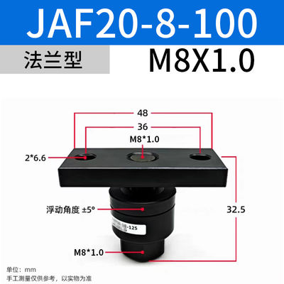 Seri JAF JAF20-8-125 SMC Solenoid Valves Simple M8x 1.25