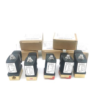 Burkert 00125341 6014C Solenoid Valve Biasanya Ditutup G1/8 2.5 Lubang Aliran DC24V AC24V AC220V