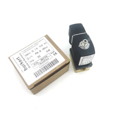 00125357 katup solenoid BURKERT 6014 D Biasanya terbuka G1/4 2.0 lubang aliran DC24V 8W