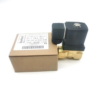 00126204 6014 D Sabuk Solenoid Valve Burkert Biasanya Terbuka G1/8 2.5 Aliran Lubang AC220V 8W