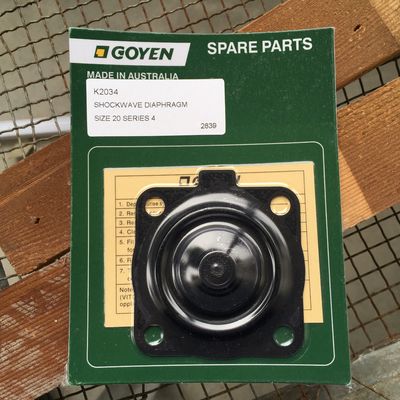 Goyen RCAC20 Kit pemeliharaan Tipe K2034 Seri T4, ST4, DD4, FS4 Bahan nitril pilihan terbaik