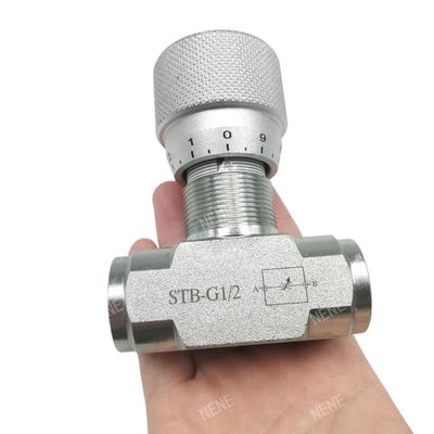 Katup throttle STB-G1/2 Katup kontrol aliran tahan tekanan tinggi STB