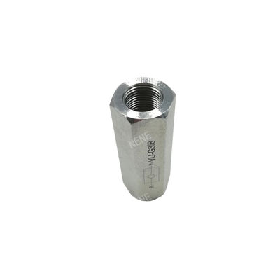 Tipe tabung katup hidraulik VU-G3/8 Diameter besar katup satu arah berujung