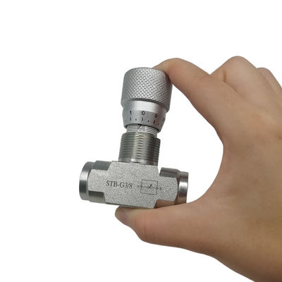 Klep kontrol hidrolik tahan lama STB-G3/8 45 hingga 2000 Ssu 6 hingga 420 CSt