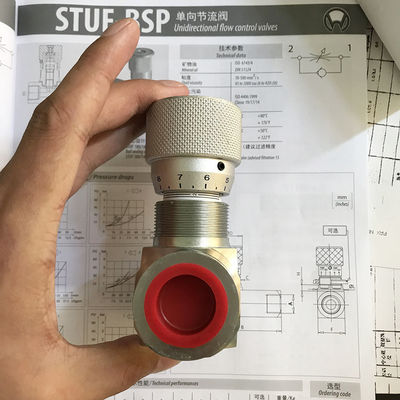 STB-G1 katup kontrol hidrolik untuk Viskosit Fluido 10-500 Mm2 ⁄ S