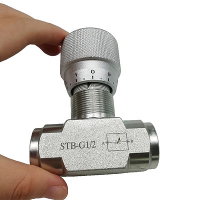 STB-G1 katup kontrol hidrolik untuk Viskosit Fluido 10-500 Mm2 ⁄ S