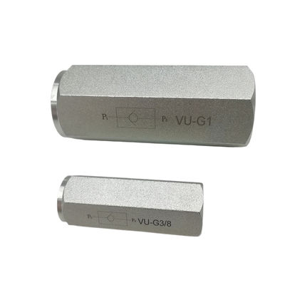 Kode ISO 16/13 Katup kontrol hidrolik VU-G1 VU-G3/8 VU-G3/4 VU-G1-1/4 VU-G2