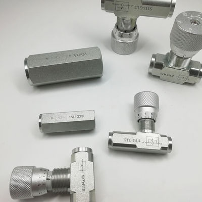 STU-G3/4 STU-NTP3/4 6-inci katup kontrol aliran presisi katup gas hidraulik