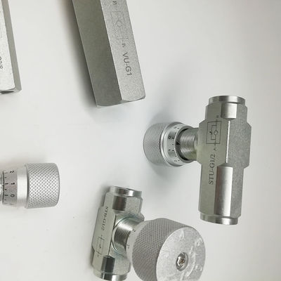STU-G3/4 STU-NTP3/4 6-inci katup kontrol aliran presisi katup gas hidraulik