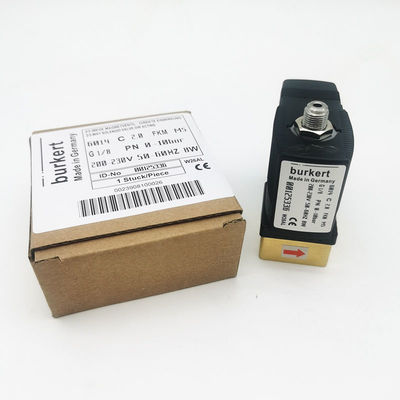 Burkert 6014 C D T 00125332 FKM MS 00125336 Solenoid Valve yang ditutup secara normal