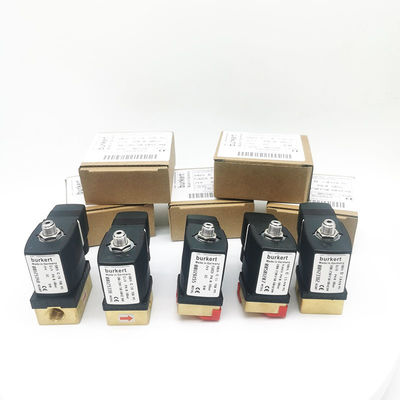 Burkert 6014 C D T 00125332 FKM MS 00125336 Solenoid Valve yang ditutup secara normal