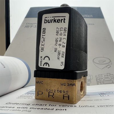 Burkert Baode 6014 C 2.5 00126145 katup solenoid 00126145 230V