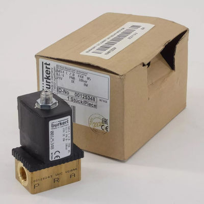 Burkert Sistem Kontrol Cairan - 125348 - Solenoid Valve, 6014 00125348
