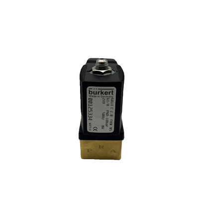 Burkert 6014 katup solenoid 00125334 C2.0 FKM G1/8 0-10bar 24V 50HZ Jenis pelat