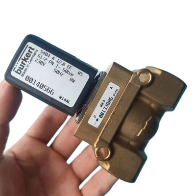Katup Burkert 00308504 G3/4 2/2 Biasanya tertutup 20 lubang aliran AC24V 8W 1-40bar 5404 Tipe