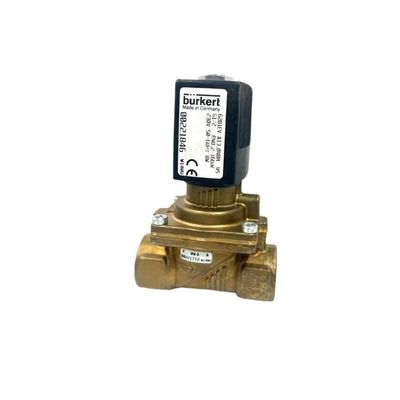 Electron Magnetic Valve BURKERT 00309022 FKM Seal G1/2 2/2 Secara normal terbuka 12 lubang aliran DC24V 8W 1-32bar