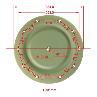 96391 96392 2 "DN50 Shockwave Diafragma Kit Ingersoll Rand